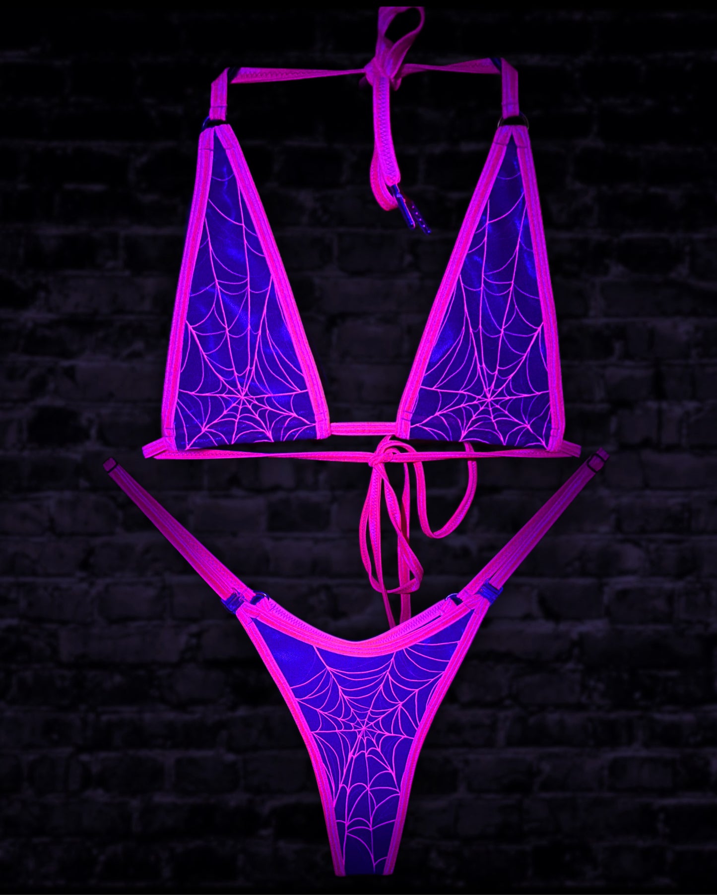 Arachne’s Kiss • Neon Pink • UV Reactive